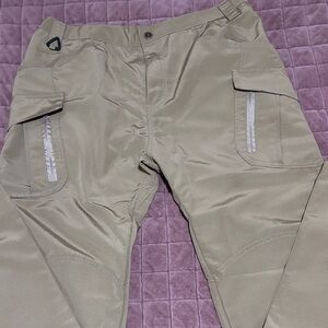Men's Tan Cargo Pants